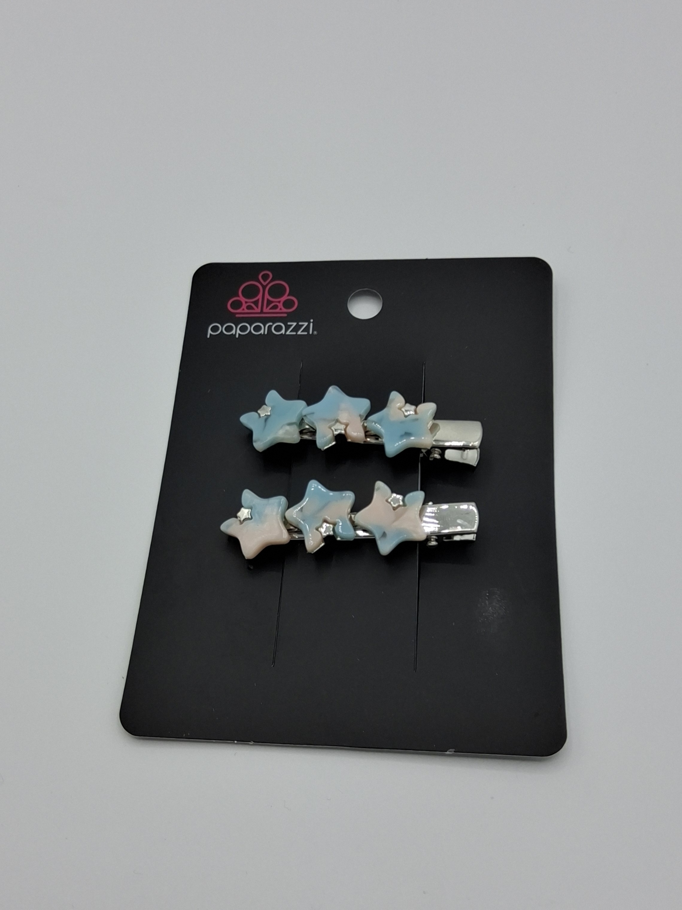Paparazzi Pastel Star Hair Clip Set (2-Pack)