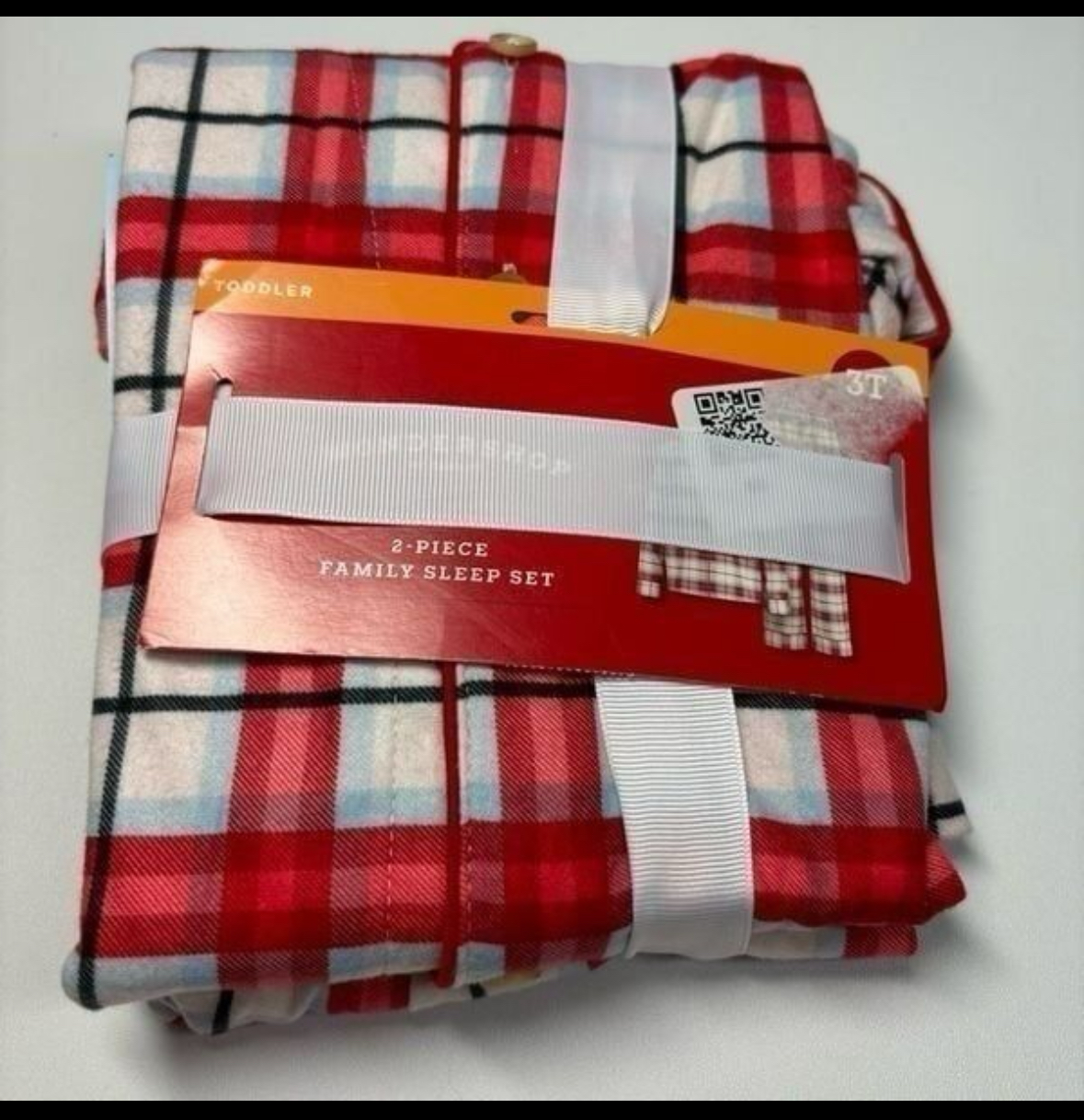 Toddler (3T) plaid pajama set Wondershop nwt