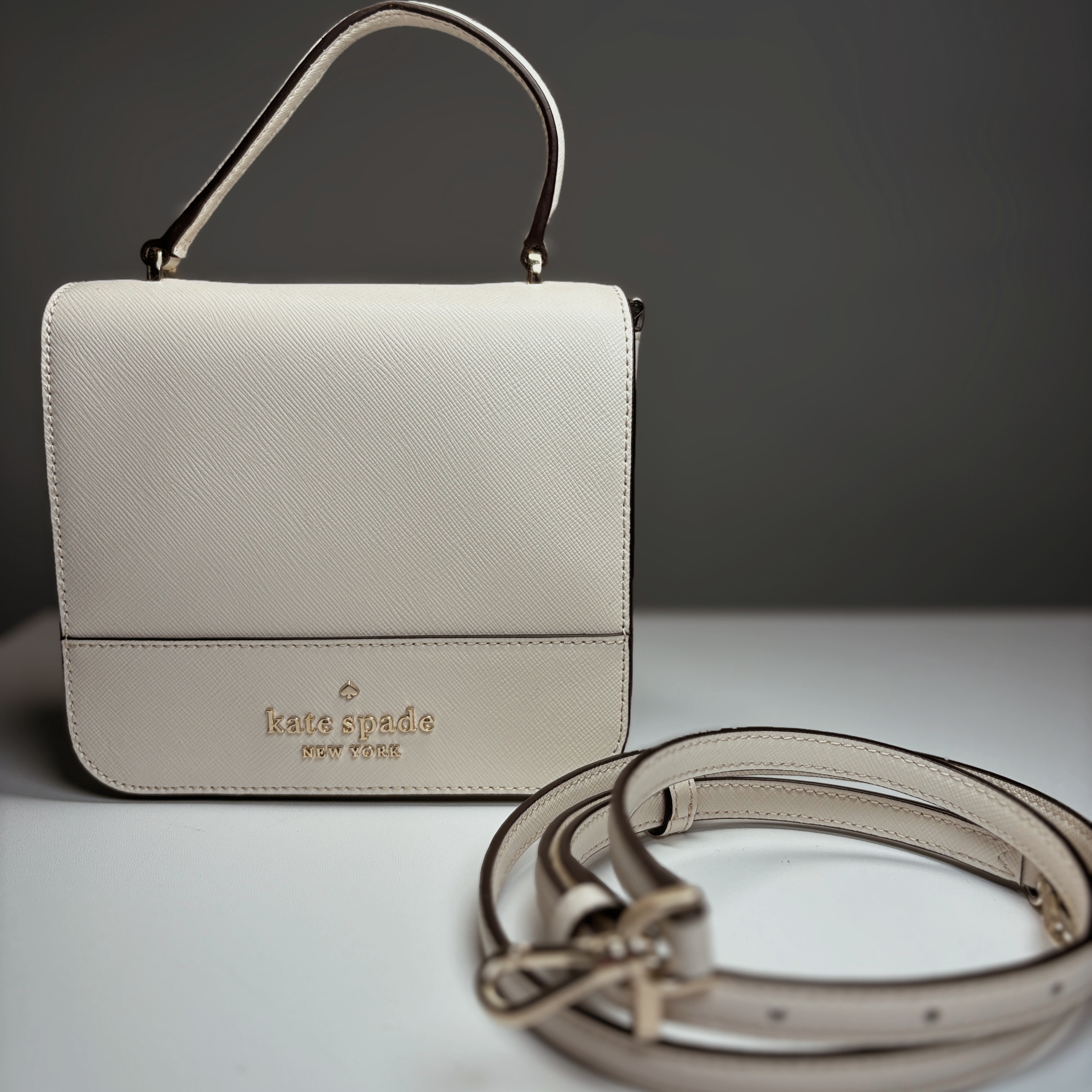 Kate Spade shoulder bag white/ Ivory