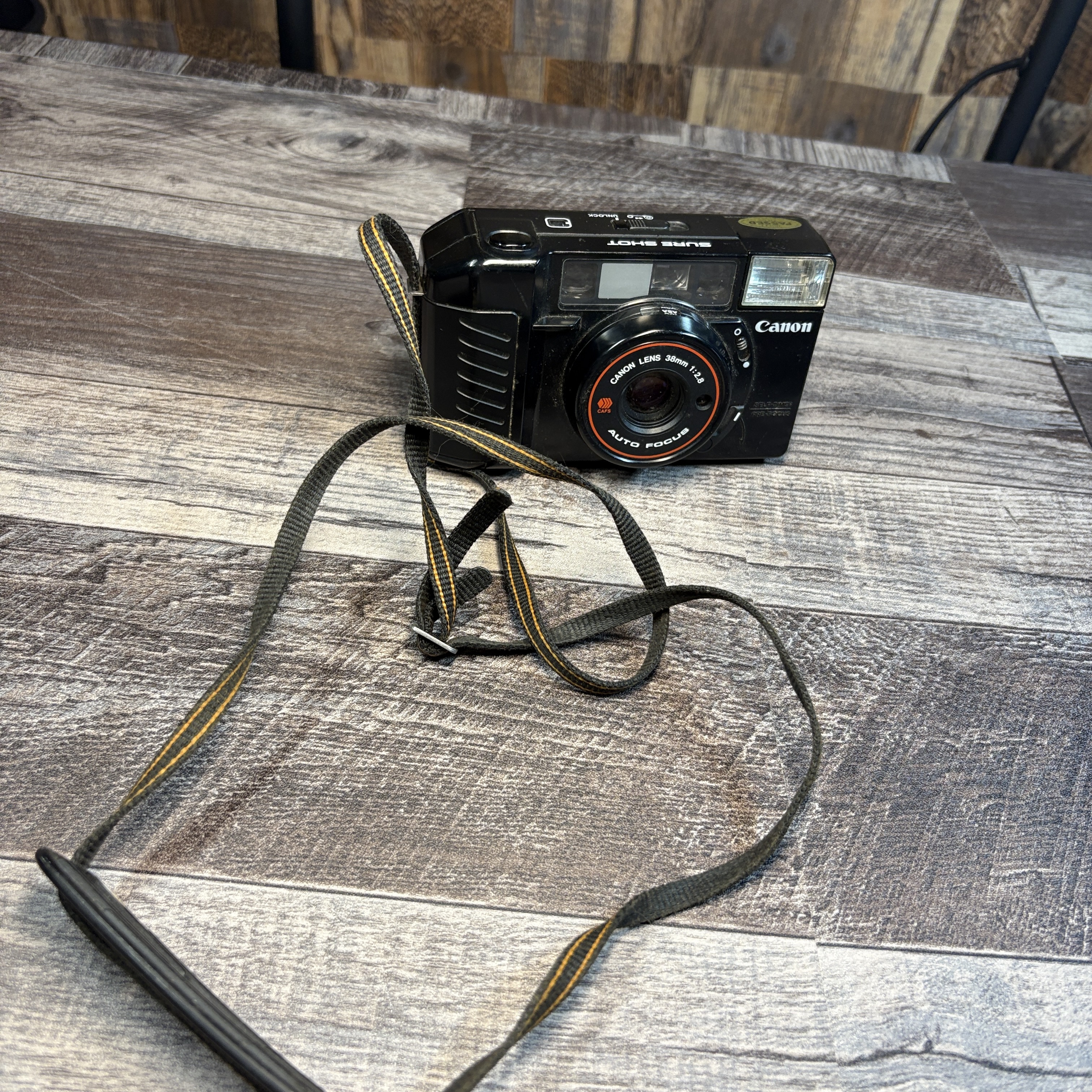 Vintage Canon AF35M 35mm 'Autoboy' Point & Shoot Automatic Camera AS IS