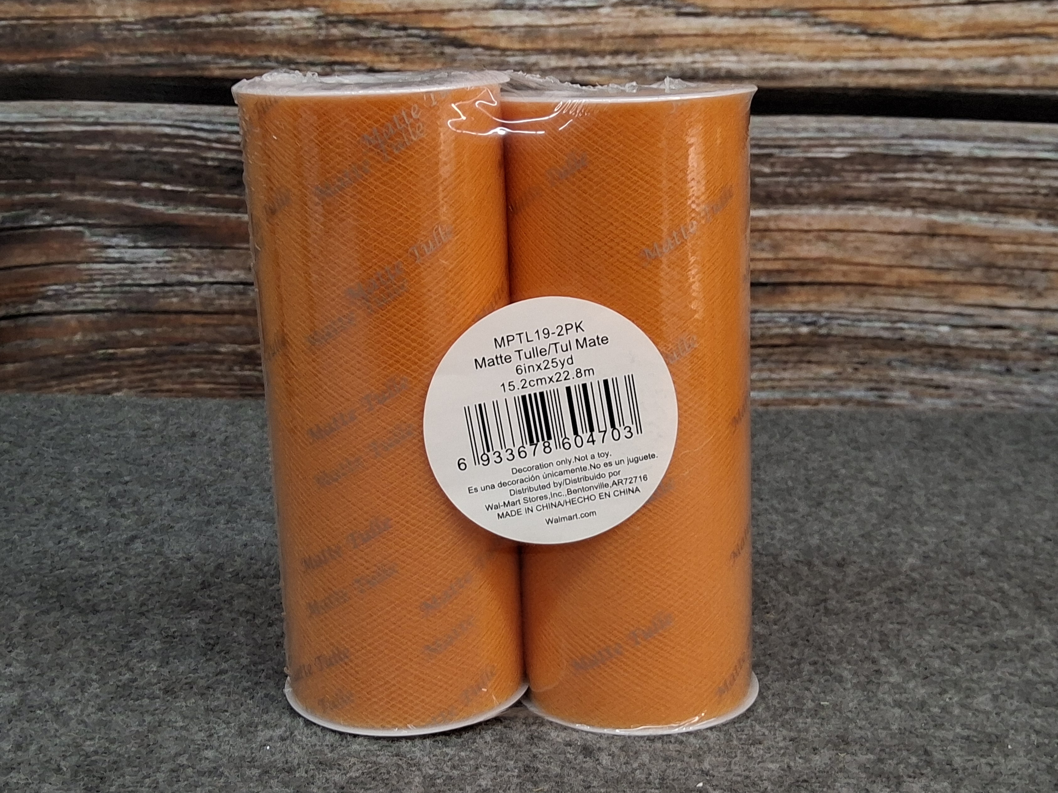 2 Pack Matte Tulle