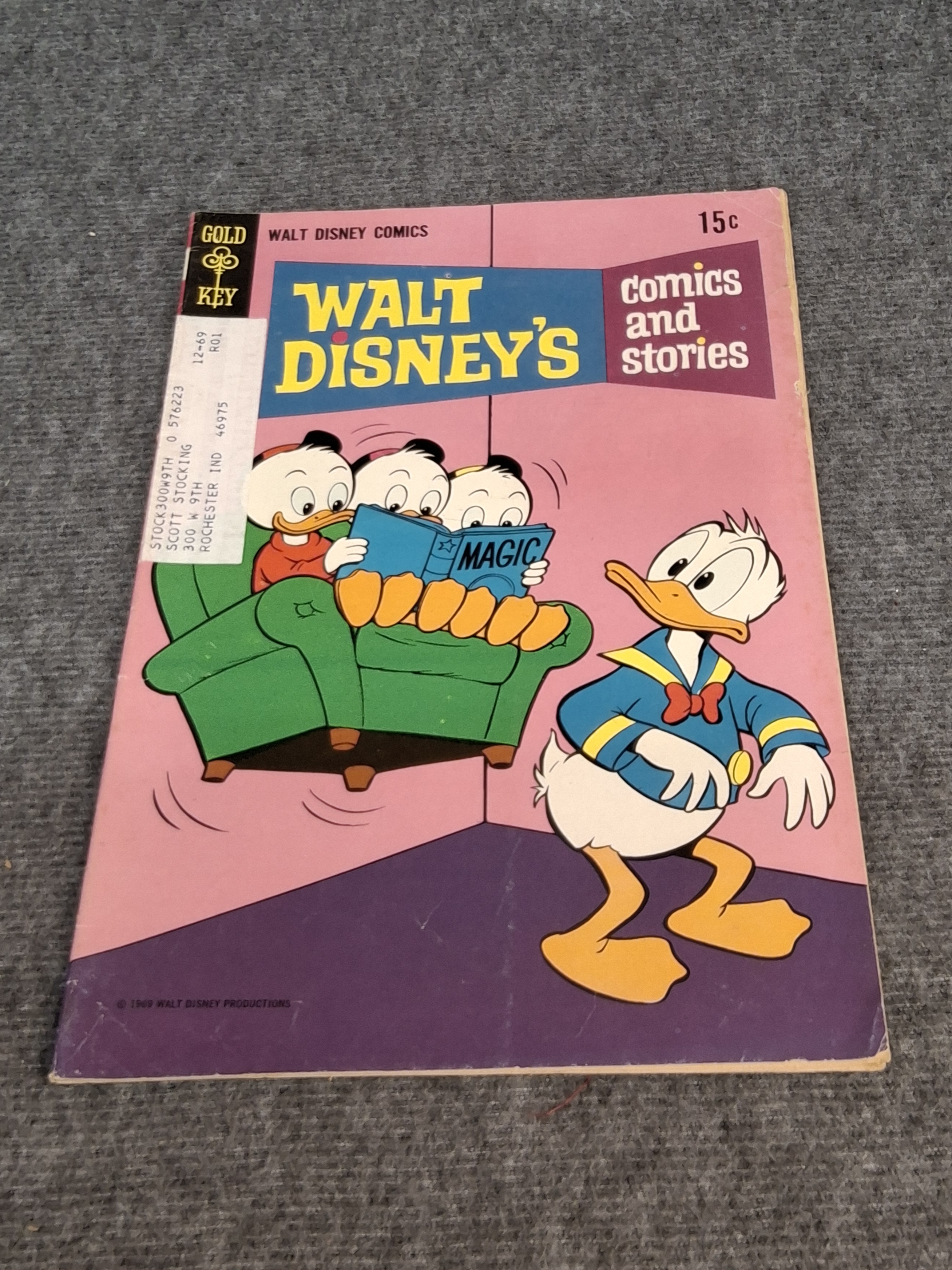 Walt Disney’s Comics and Stories #749 (Dec 1969, Gold Key)
