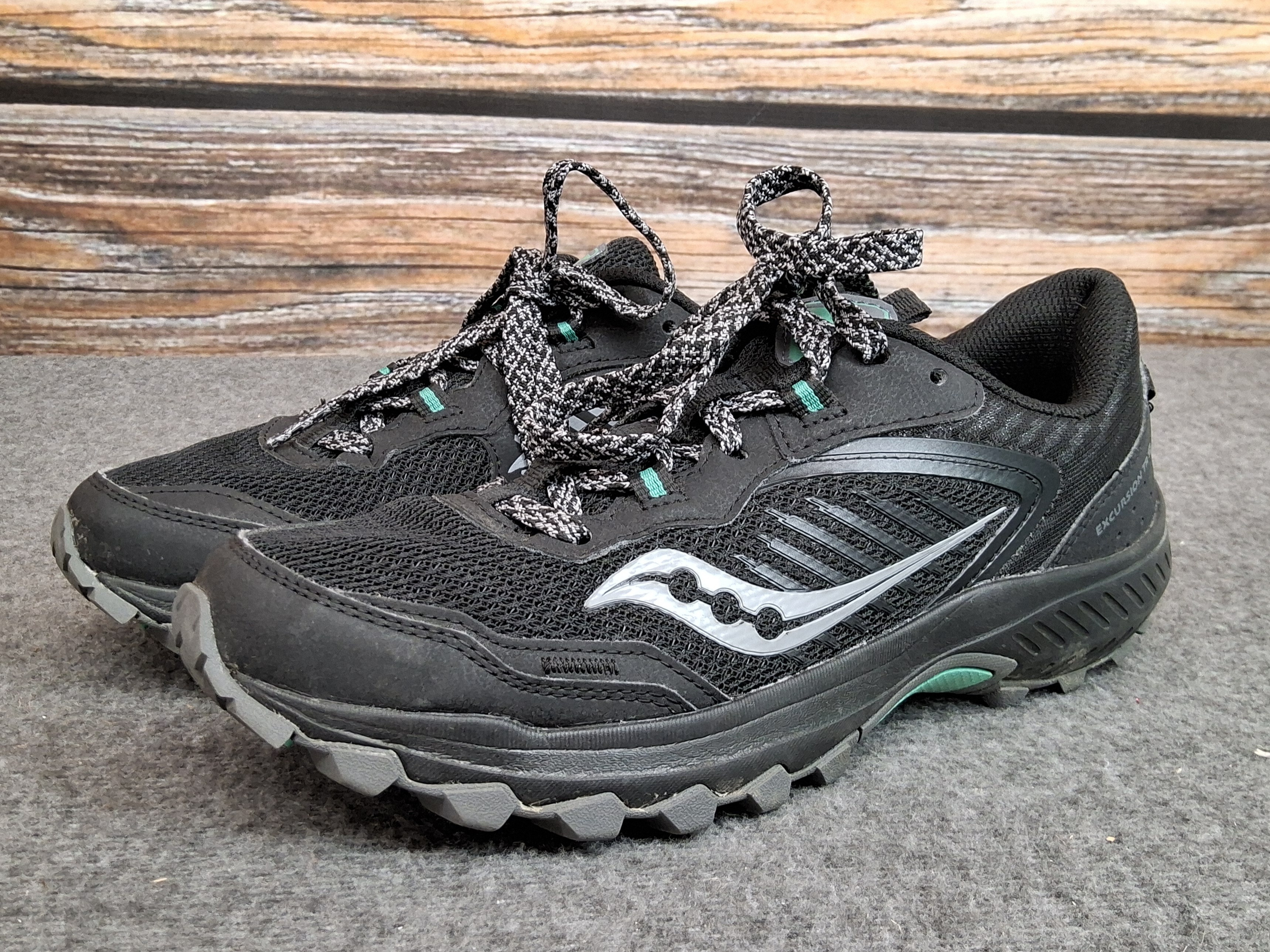 👟Saucony Excursion TR13 Trail Running Shoes – Black/Gray – Women’s 8.5👟