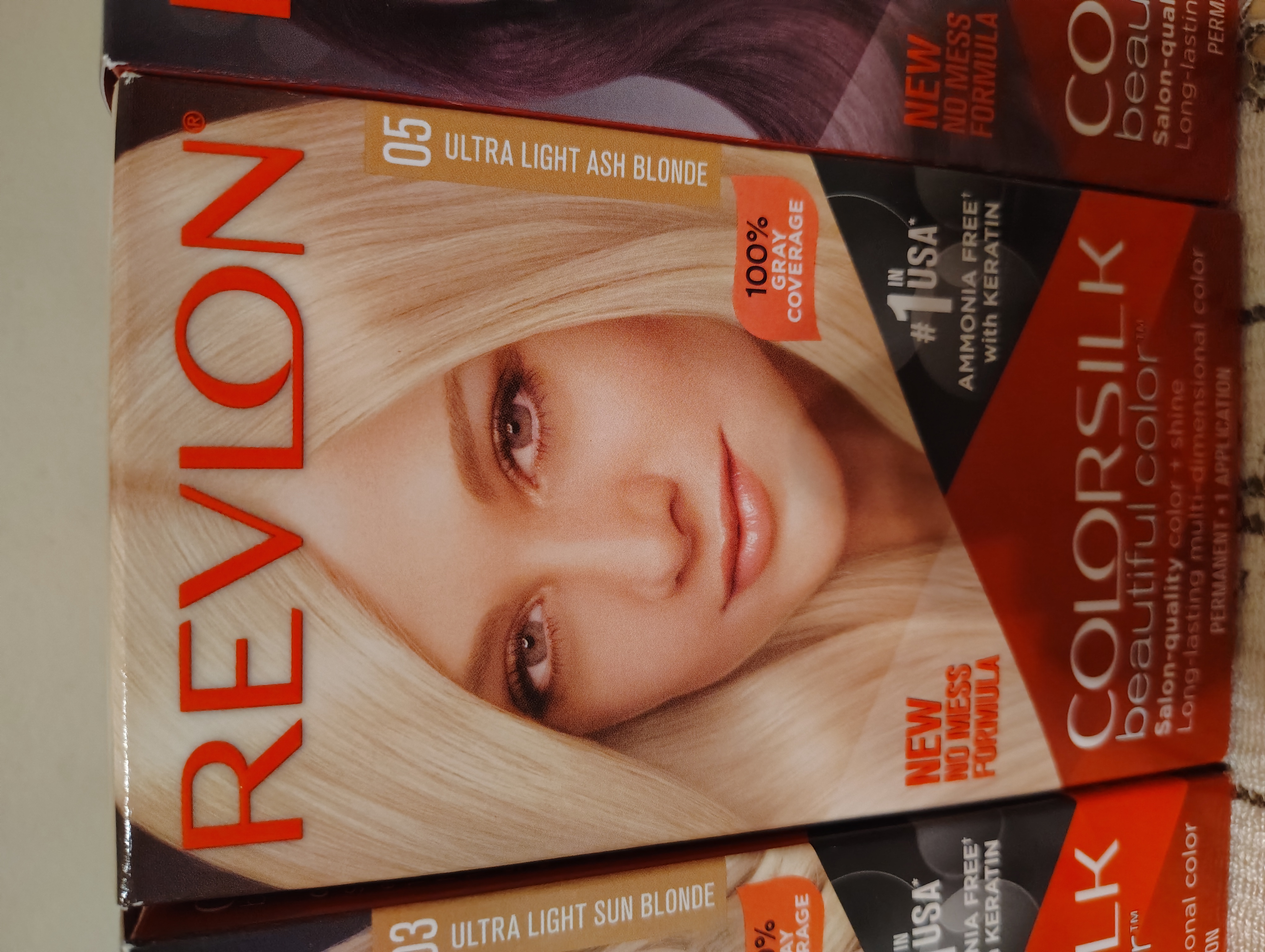 Revlon Ultra Light Blonde New in box x2