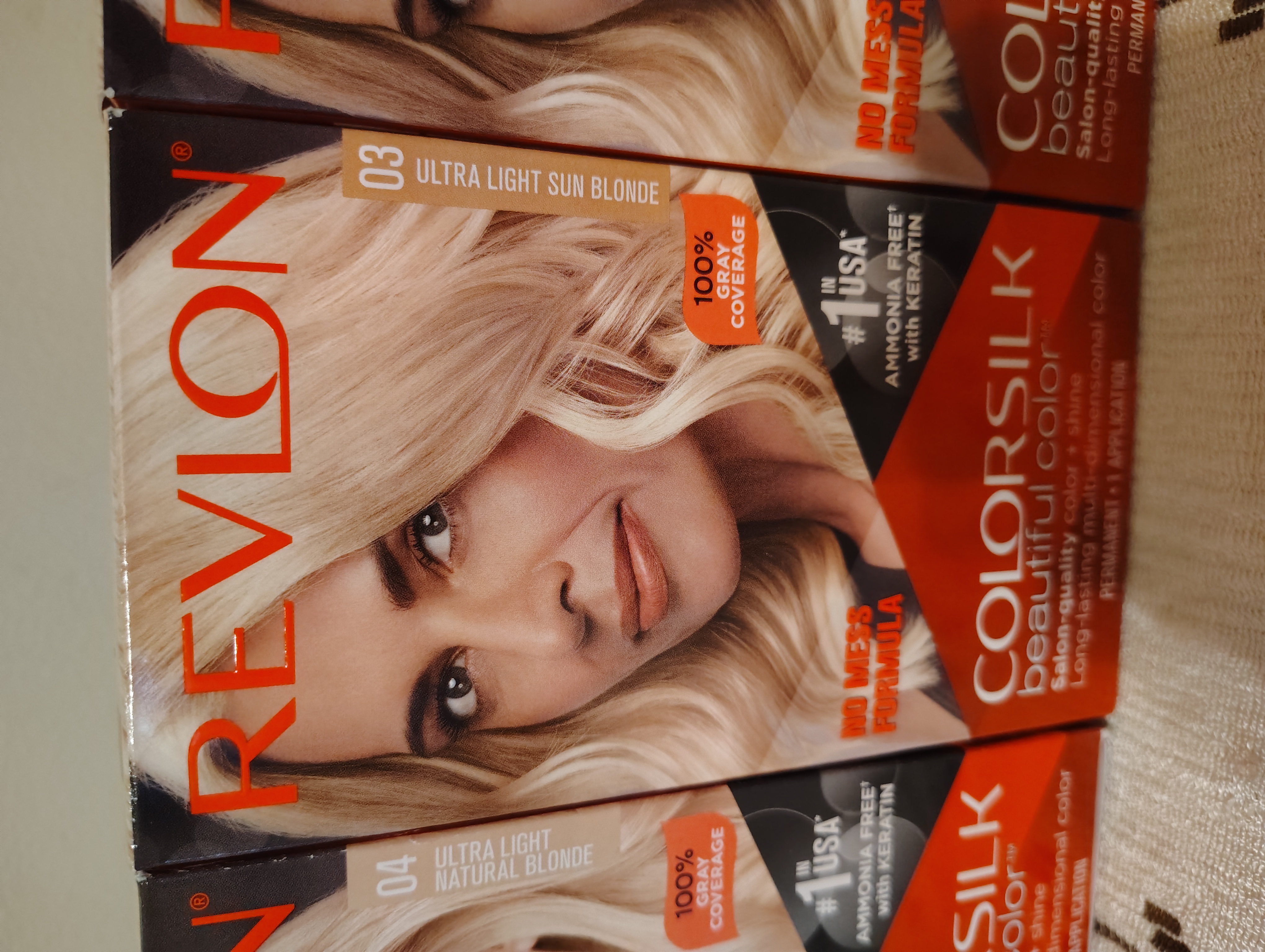 Ultra Light Sun Blonde x2 Brand New. Revlon.
