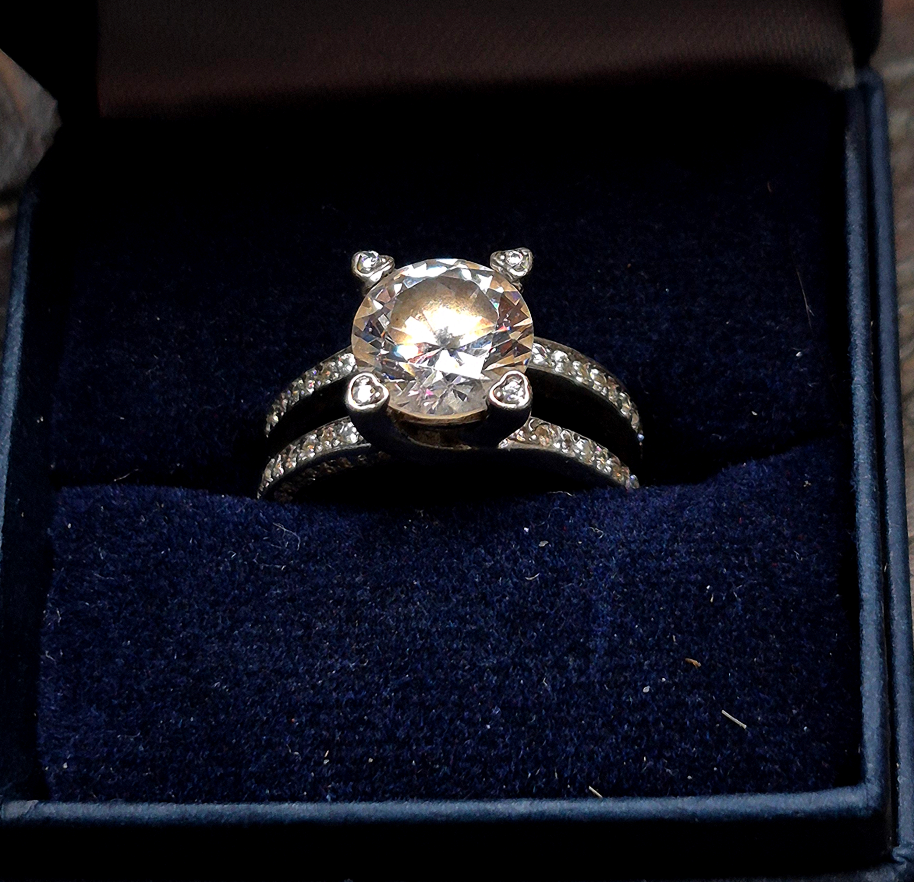The Bradford Exchange size 9 ring 925 silver