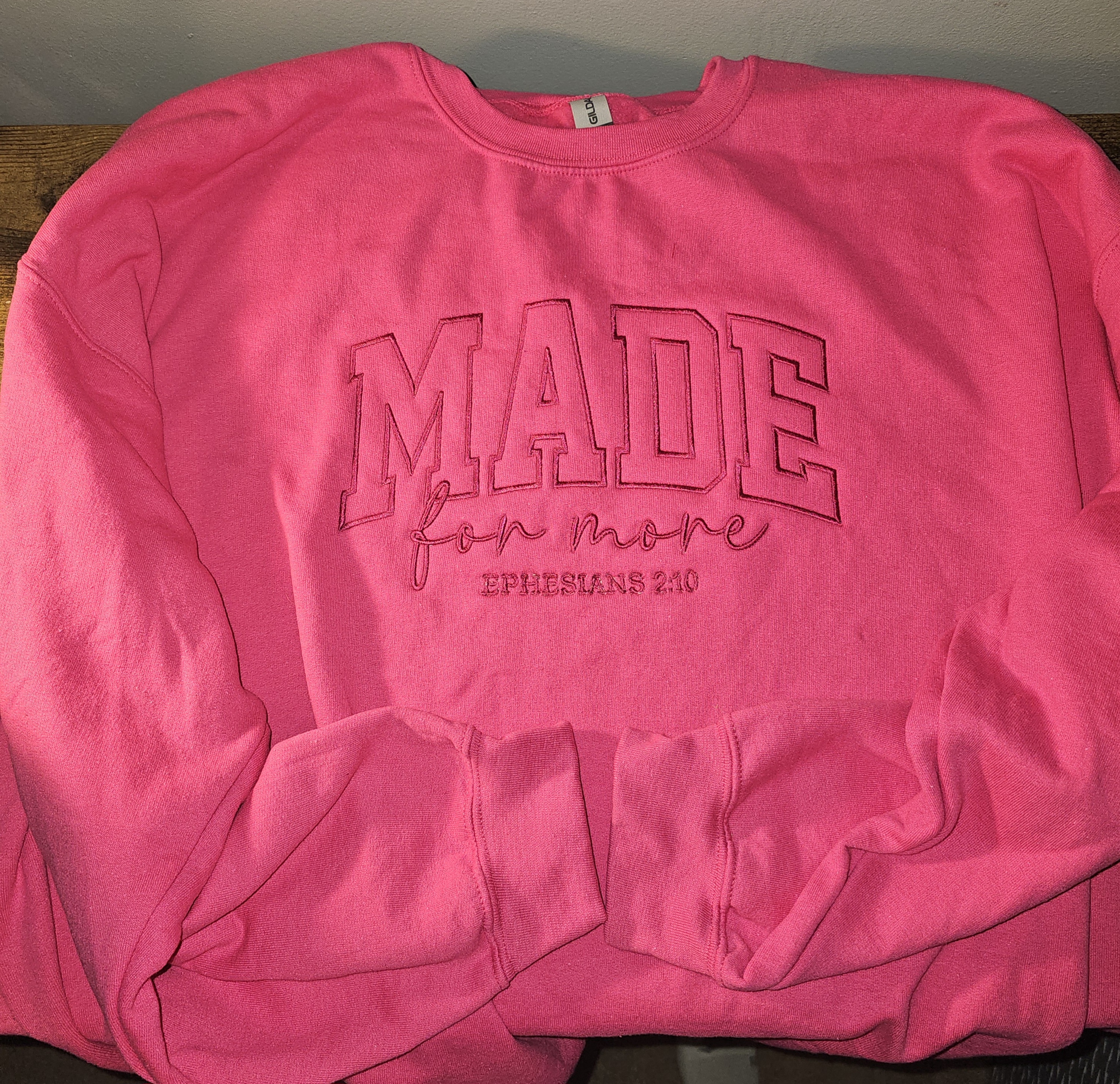 Made for more crew sweater
