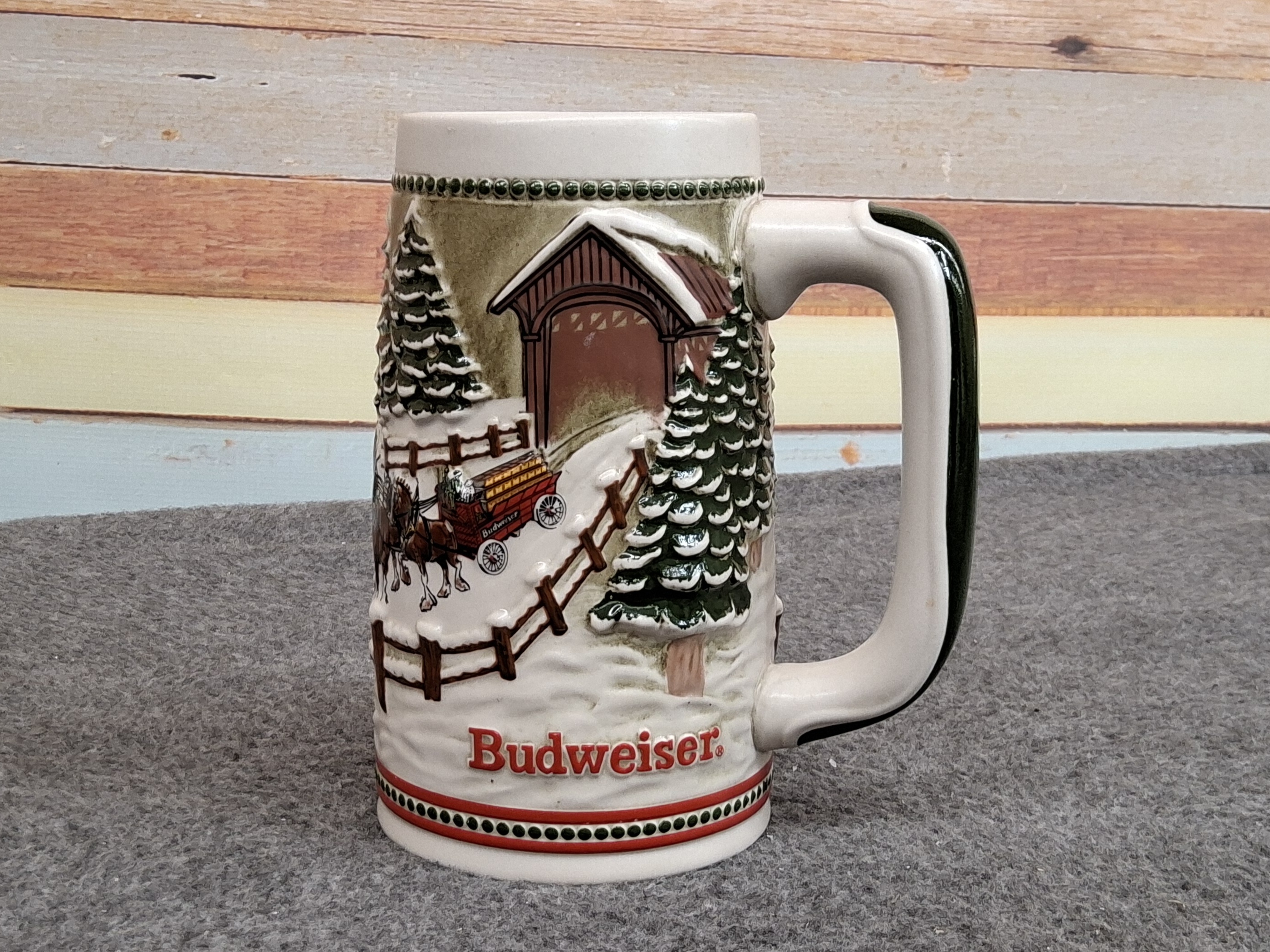 Budweiser Clydesdales Holiday Stein – Limited Edition